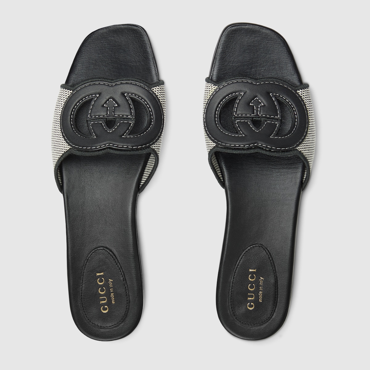 Gucci Women’s slide sandal with Interlocking G - Image 2